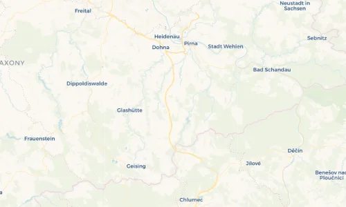 Regenradar Vorschaubild - Aktuelle Niederschläge in Göppersdorf und Umgebung