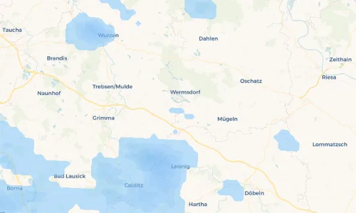 Regenradar Vorschaubild - Aktuelle Niederschläge in Göttwitz und Umgebung