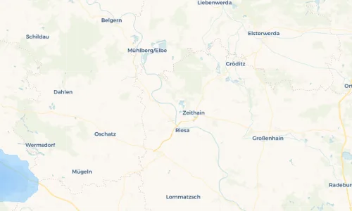 Regenradar Vorschaubild - Aktuelle Niederschläge in Gohlis und Umgebung
