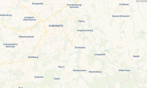 Regenradar Vorschaubild - Aktuelle Niederschläge in Gornau und Umgebung