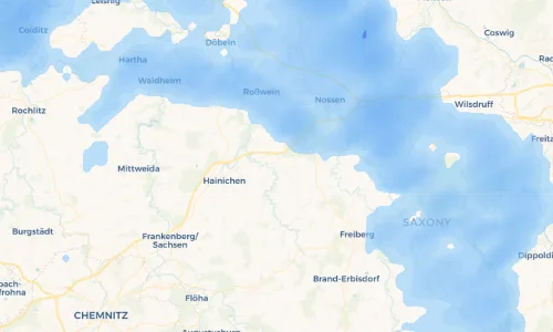Regenradar Vorschaubild - Aktuelle Niederschläge in Goßberg und Umgebung