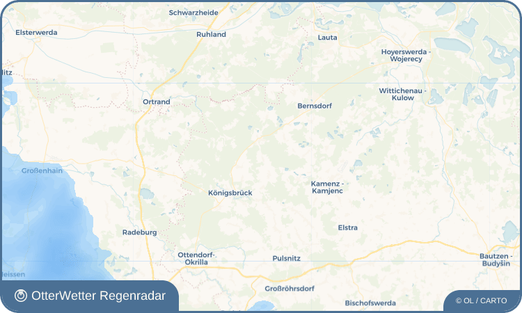 OtterWetter Regenradar-Widget Gottschdorf