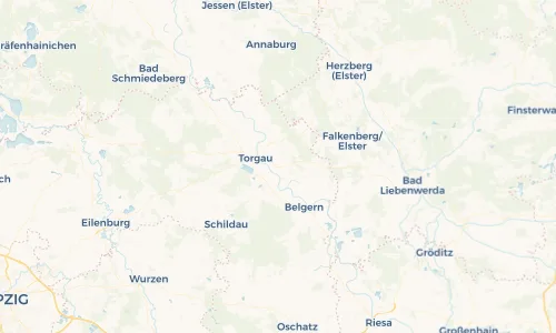 Regenradar Vorschaubild - Aktuelle Niederschläge in Graditz und Umgebung