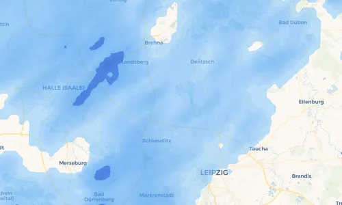 Regenradar Vorschaubild - Aktuelle Niederschläge in Grebehna und Umgebung