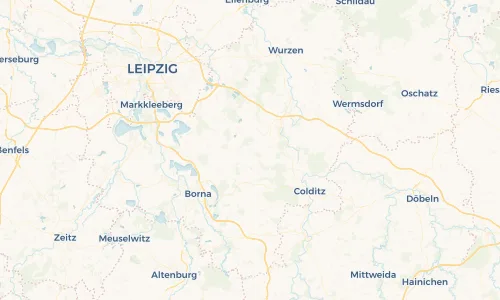Regenradar Vorschaubild - Aktuelle Niederschläge in Großbuch und Umgebung