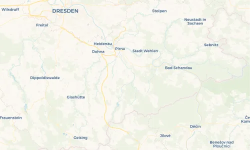 Regenradar Vorschaubild - Aktuelle Niederschläge in Großcotta und Umgebung