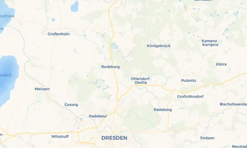 Regenradar Vorschaubild - Aktuelle Niederschläge in Großdittmannsdorf und Umgebung