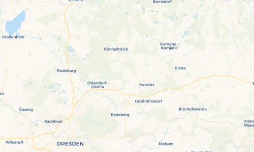 Regenradar Vorschaubild - Aktuelle Niederschläge in Großnaundorf und Umgebung