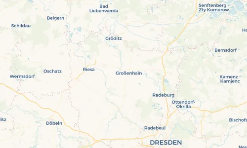 Regenradar Vorschaubild - Aktuelle Niederschläge in Großraschütz und Umgebung