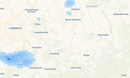 Regenradar Vorschaubild - Aktuelle Niederschläge in Großwaltersdorf und Umgebung