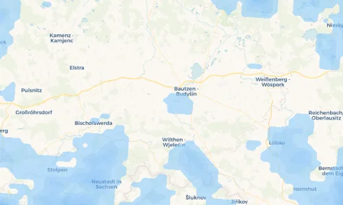 Regenradar Vorschaubild - Aktuelle Niederschläge in Grubschütz - Hrubjelčicy und Umgebung