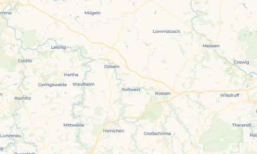 Regenradar Vorschaubild - Aktuelle Niederschläge in Haßlau und Umgebung