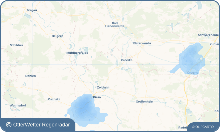 OtterWetter Regenradar-Widget Heidehäuser