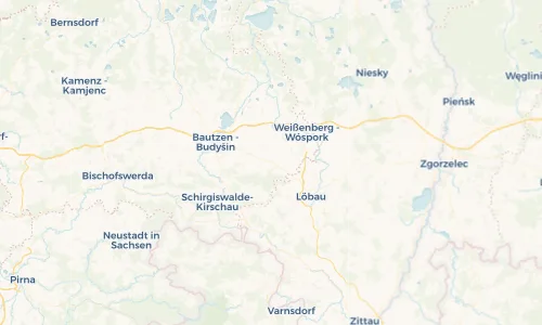 Regenradar Vorschaubild - Aktuelle Niederschläge in Hochkirch - Bukecy und Umgebung