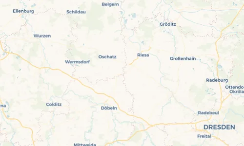 Regenradar Vorschaubild - Aktuelle Niederschläge in Hof und Umgebung
