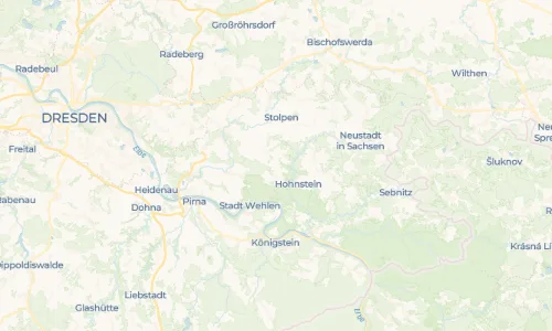 Regenradar Vorschaubild - Aktuelle Niederschläge in Hohburkersdorf und Umgebung