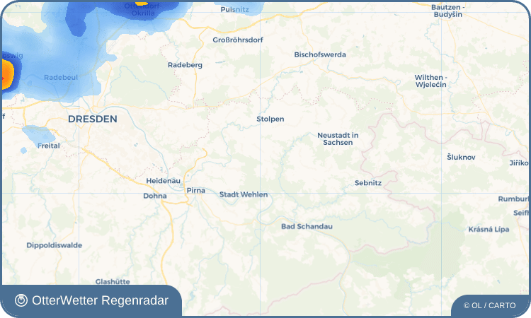 Widget-Vorschau für Hohburkersdorf Wetter-Widget-Vorschau mit Vorhersagedaten für Hohburkersdorf