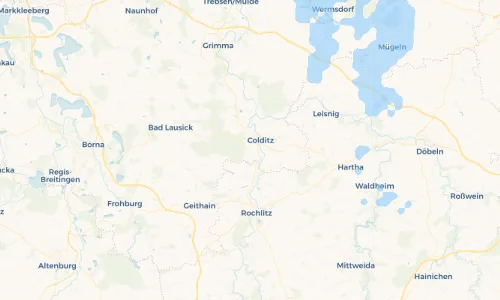 Regenradar Vorschaubild - Aktuelle Niederschläge in Hohnbach und Umgebung