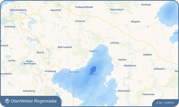 OtterWetter Regenradar-Widget Hohnbach