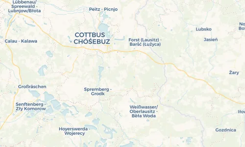 Regenradar Vorschaubild - Aktuelle Niederschläge in Hornow - Lěšće und Umgebung