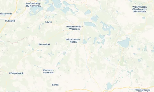 Regenradar Vorschaubild - Aktuelle Niederschläge in Hoske - Hózk und Umgebung