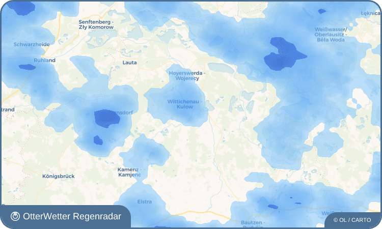 OtterWetter Regenradar-Widget Hoske - Hózk