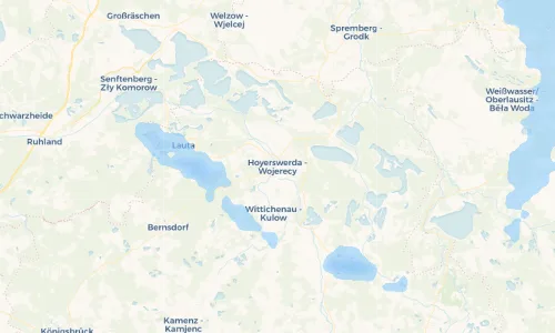 Regenradar Vorschaubild - Aktuelle Niederschläge in Hoyerswerda - Wojerecy und Umgebung