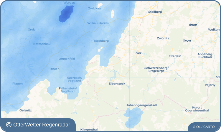 OtterWetter Regenradar-Widget Hundshübel