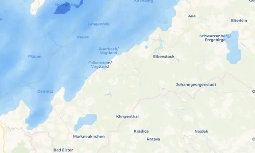 Regenradar Vorschaubild - Aktuelle Niederschläge in Jägersgrün und Umgebung