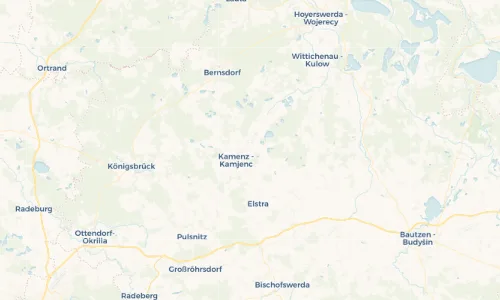 Regenradar Vorschaubild - Aktuelle Niederschläge in Jesau - Jěžow und Umgebung