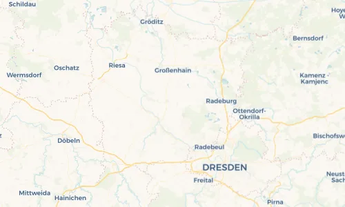 Regenradar Vorschaubild - Aktuelle Niederschläge in Jessen und Umgebung