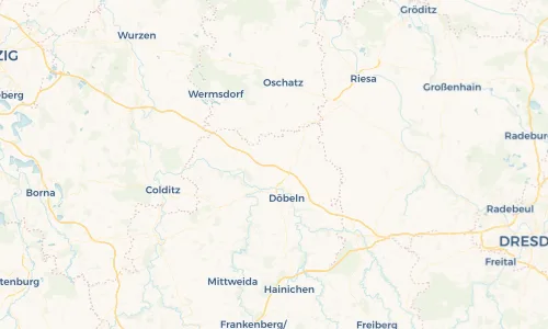 Regenradar Vorschaubild - Aktuelle Niederschläge in Jeßnitz und Umgebung