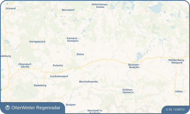 OtterWetter Regenradar-Widget Jiedlitz