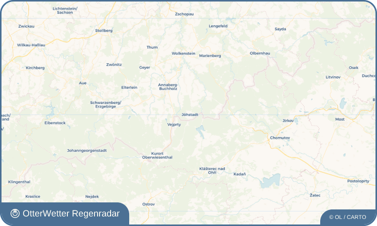 OtterWetter Regenradar-Widget Jöhstadt