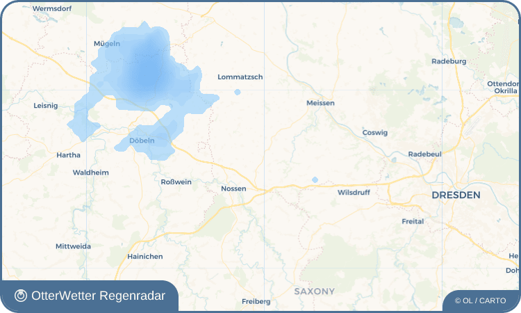 OtterWetter Regenradar-Widget Katzenberg