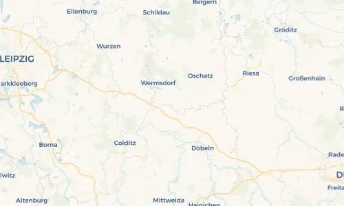 Regenradar Vorschaubild - Aktuelle Niederschläge in Kemmlitz und Umgebung