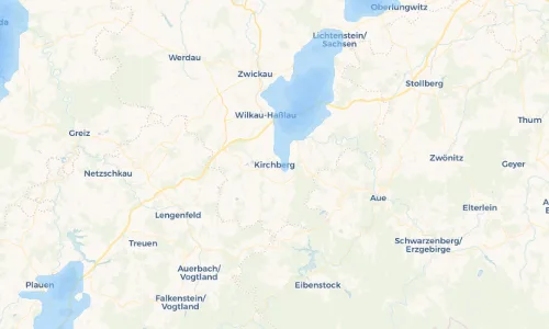 Regenradar Vorschaubild - Aktuelle Niederschläge in Kirchberg und Umgebung