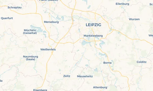 Regenradar Vorschaubild - Aktuelle Niederschläge in Kitzen und Umgebung