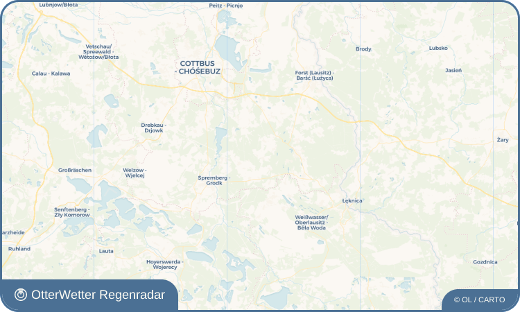 OtterWetter Regenradar-Widget Klein Loitz - Łojojc