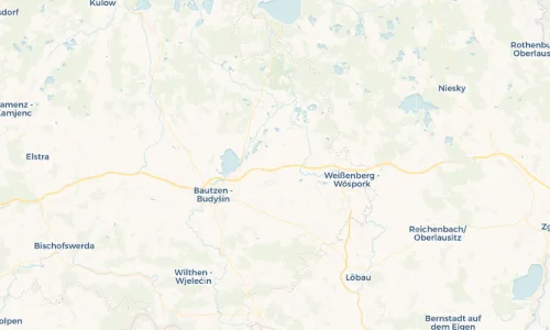 Regenradar Vorschaubild - Aktuelle Niederschläge in Kleinbautzen - Budyšink und Umgebung