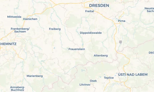 Regenradar Vorschaubild - Aktuelle Niederschläge in Kleinbobritzsch und Umgebung