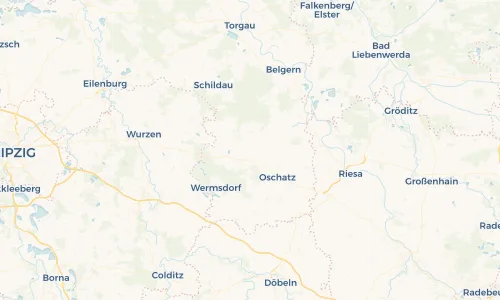 Regenradar Vorschaubild - Aktuelle Niederschläge in Kleinböhla und Umgebung