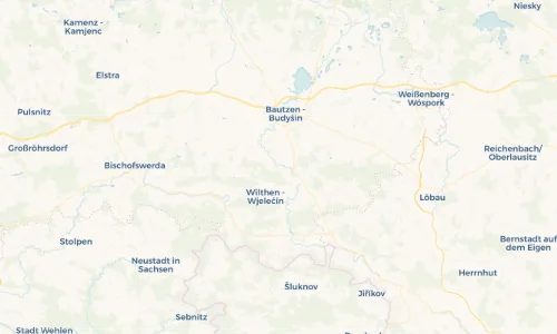 Regenradar Vorschaubild - Aktuelle Niederschläge in Kleindöbschütz - Małe Debsecy und Umgebung
