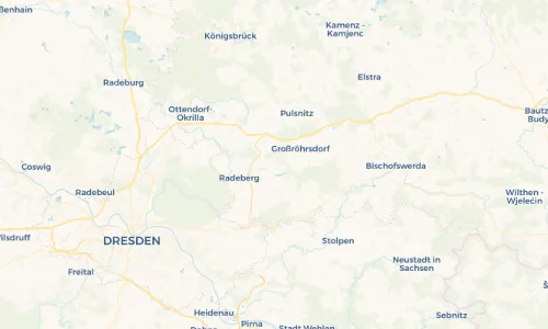 Regenradar Vorschaubild - Aktuelle Niederschläge in Kleinröhrsdorf und Umgebung