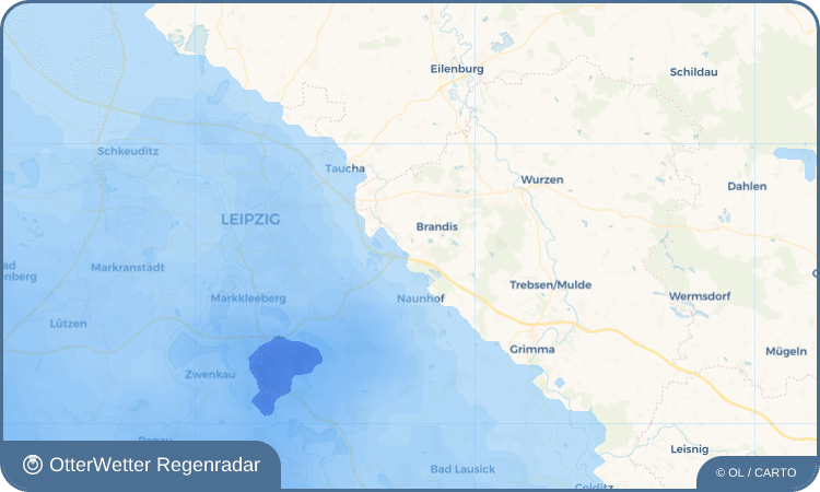 OtterWetter Regenradar-Widget Kleinsteinberg