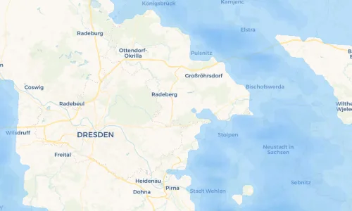Regenradar Vorschaubild - Aktuelle Niederschläge in Kleinwolmsdorf und Umgebung