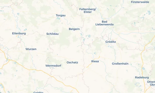 Regenradar Vorschaubild - Aktuelle Niederschläge in Klingenhain und Umgebung