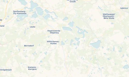 Regenradar Vorschaubild - Aktuelle Niederschläge in Knappenrode - Hórnikecy und Umgebung