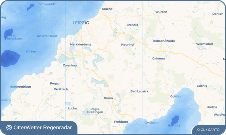 Widget-Vorschau für Kömmlitz Wetter-Widget-Vorschau mit Vorhersagedaten für Kömmlitz
