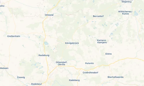 Regenradar Vorschaubild - Aktuelle Niederschläge in Königsbrück und Umgebung